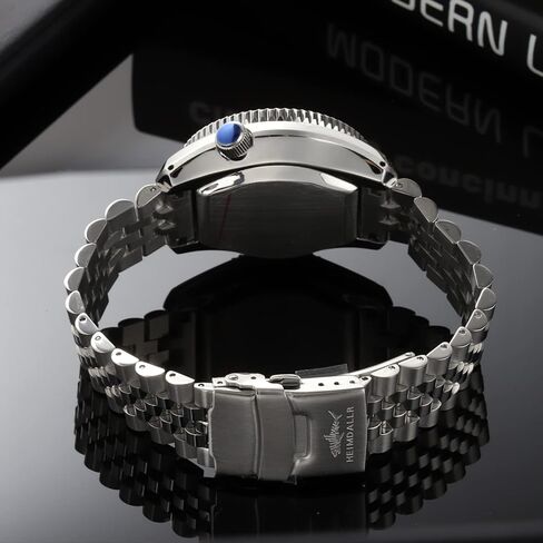 ساعة Heimdallr للرجال للغوص 300 متر مقاومة للماء NH35 أوتوماتيكية ميكانيكية فائقة مضيئة من الكريستال الياقوت ساعة يد رياضية للرجال، 3 وصلات، 5 وصلات in Kuwait