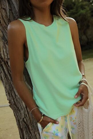 Bandier x Sincerely Jules The Ash Muscle Tank in Kuwait