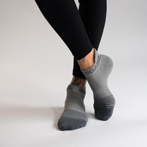SQAIRZ Socks Golf, Womens Socks, Running Socks, Ankle Socks Women, Womens Ankle Socks, Womens Athletic Socks, Women Socks, Golf Socks Women, Running Socks Women, 3 Pack Includes, Grey, White, Black, in Kuwait