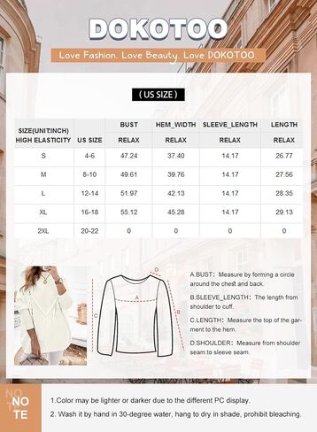 Dokotoo Women's Oversized Sweater Knit Crew Neck Tassel Tops Long Sleeves Casual Pullovers in Saudi Arabia