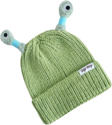 Beanie Hats for Men Women Cartoon Retractable Tentacles Parent-Child Cute Glowing Little Monster Knit Hat in Saudi Arabia
