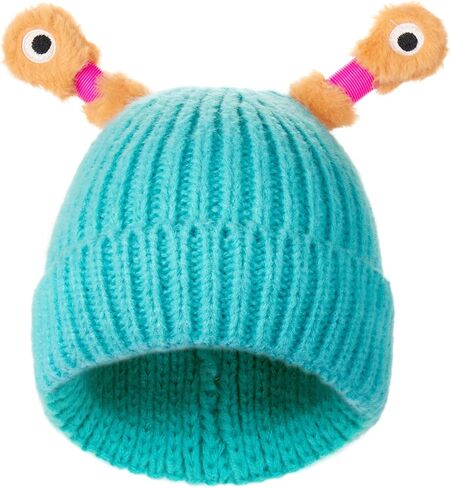 Beanie Hats for Men Women Cartoon Retractable Tentacles Parent-Child Cute Glowing Little Monster Knit Hat in Saudi Arabia