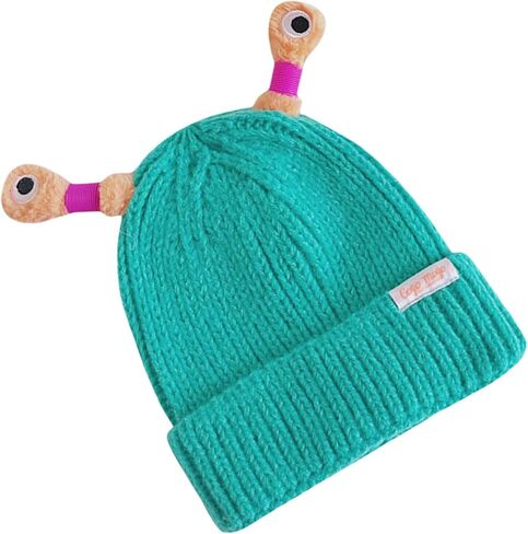 Beanie Hats for Men Women Cartoon Retractable Tentacles Parent-Child Cute Glowing Little Monster Knit Hat in Saudi Arabia