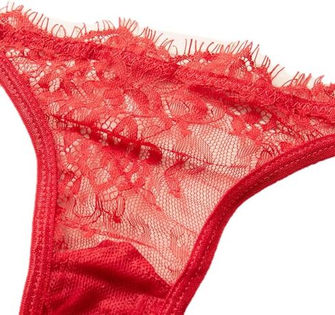 VERONICA’S SECRET Lingerie for Women 2-Piece Bra and Panty Set for Women with Floral Lace Spaghetti Strap in Kuwait