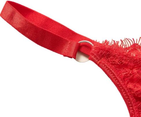 VERONICA’S SECRET Lingerie for Women 2-Piece Bra and Panty Set for Women with Floral Lace Spaghetti Strap in Kuwait