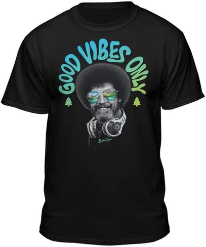 تي شيرت بوب روس لسماعات الرأس Good Vibes Only in Kuwait