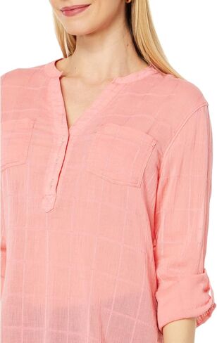 Carve Designs Women's Dylan Textured Shirt in Saudi Arabia