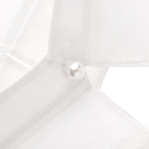 HomeSoGood 2Pcs Shirt Fake Collar Blouse False Collar Lapel Black/White Detachable Classic(Free Size,Mix) in Saudi Arabia