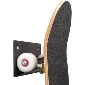 Skateboard Wall Mount, Skateboard Rack Wall Hanger for Storage Display Skateboard and Longboard Skateboard, Heavy Duty Design