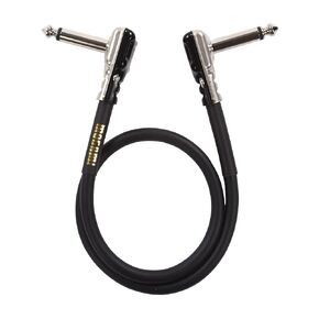Mogami Gold Instrument PRR 1.5 Pancake Right Angle to Right Angle Pedal Cable - 18 inch
