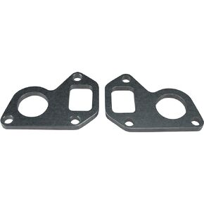 ICT Billet LS 1/4" Water Pump Spacers Kit Billet Aluminum Bolt LS1 LSX Move Water Pump Forward .25" Machined Finish Compatible with all LS Engines 551627