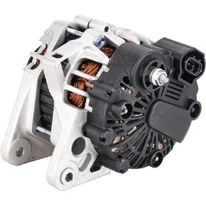 Alternator AVA0102 2.0L Compatible with 2007-2012 Hyundai Elantra 2010 2011 Kia Soul 2007 2008 2009 Spectra Spectra5 37300-23650 2655635