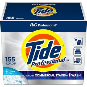 Tide Professional Commercial Powder Laundry Detergent, 155 loads, 197 oz, For Business Use