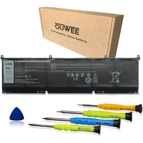 69KF2 Laptop Battery Compatible with Dell XPS 15 9500 9510 9520 Precision 5550 5560 5570 Alienware M15 R3 R4 M17 R3 R4 Series 8FCTC 08FCTC 70N2F 070N2F 86Wh…