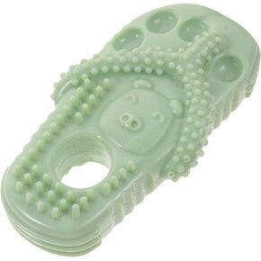POPETPOP Dog Chew Slipper Shoe Shaped for Teething Puppies Molar Teeth Cleaning Chew Activity