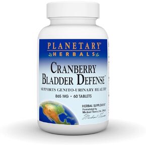 Planetary Herbals Cranberry Bladder Defense, Supports Genito-Urinary Health*, 880 mg - 60 Tablets