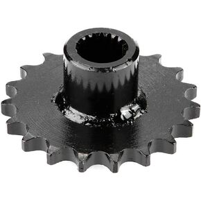 Aramox Chain Gear Sprocket, 428 Chian 19 Tooth Front Output Sprocket Wheel for Gy6 150cc ATV Quad Gokart Taotao