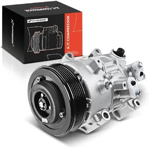 A-Premium A/C Compressor with Clutch Compatible with Lexus ES250 21-23, NX200t 15-17, NX300 18-20 & Toyota Avalon 21, Camry 18-23, Highlander 14-19, RAV4 13-23