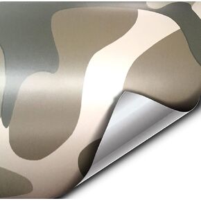 VViViD Camouflage Vinyl Wrap Roll (1ft x 5ft, Desert)