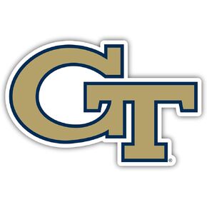 Georgia Institute of Technology Yellow Jackets 4 Inch Vinyl Decal Sticker Officially Licensed Collegiate Product
