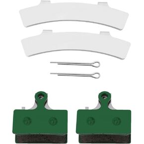 SING F LTD 2 Pairs Bicycle Ceramic Disc Brake Pads Compatible with Shimano XT Br-M8000 M785 XTR BR-M9000 M9020 M987 M988 M985 SLX BR-M7000 M675 M666 Deore M615