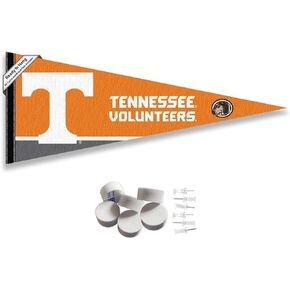 College Flags & Banners Co. Tennessee Volunteers Pennant Flag and Wall Tack Mount Pads