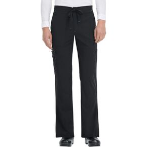 بنطلون KOI Basics للرجال 605 Luke (أسود، متوسط ​​الطول)