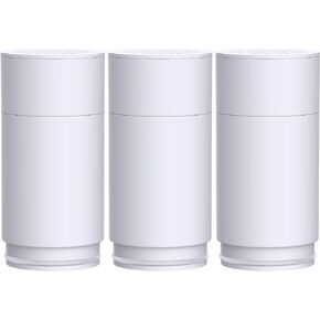 Waterdrop Ultra Filtration Faucet System Replacement Water Filters for Skin Care, Fits WD-FC-02, WD-FC-01, WD-FC-06, Last Up to 9 Months, Pack of 3