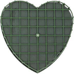 Lurrose Floral Foam Wet Floral Foam Heart Shaped Oasis Foam Flower Blocks Dry Foam Blocks Car Tray Arch Flower Foam Floral Florist Foam for Fresh Flower Arrangement Wedding Decorations