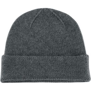 Shorts of Hawick Men's 100% Cashmere Beanie Hat - Dark Gray - Made in Scotland by Love Cashmere
