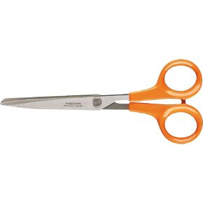 Fiskars 1 x Classic Universal, Stainless Steel, Orange, 17 cm