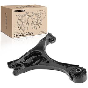 A-Premium Front Left Lower Control Arm, with Bushing, Compatible with Honda Civic 2006-2011, Acura CSX 2006-2011
