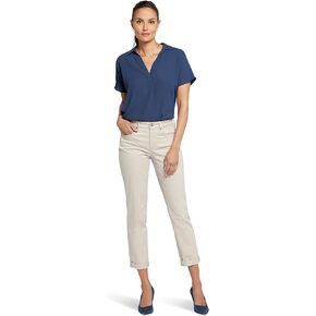 NYDJ Women's Petite Margot Girlfriend Jeans