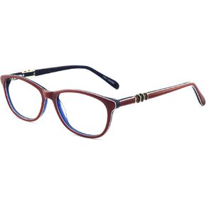 OCCI CHIARI Fashion Computer Blue Light Blocking Glasses women's Eyewear frame Clear Oval Optical Eyeglasses in Saudi Arabia