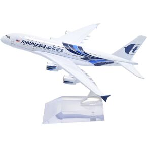 TANG DYNASTY(TM 1:400 16cm Airbus A380 New Painting Malaysia Airlines Metal Airplane Model Plane Toy Plane Model