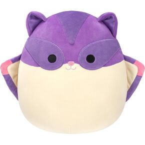 Squishmallows Original 12-Inch Joy Purple Sugar Glider - Official Jazwares Plush