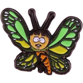 Randy Marsh Butterfly South Insheeption Cartoon Animated Comedy TV Show 1.25" Enamel Pin