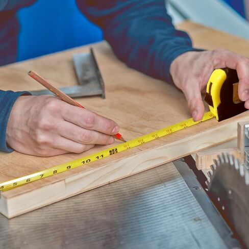 شريط قياس، 6 عبوات شريط قياس كبير قابل للسحب مع كسور 1/8، شريط قياس 10/16/25 قدم (10أقدام و16أقدام و25أقدام، برتقالي، 6) in Kuwait