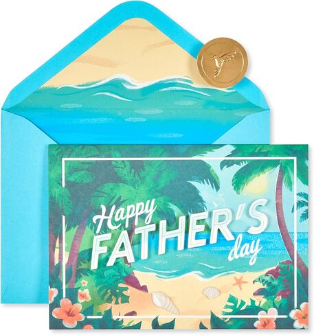 Papyrus Fathers Day Card (Wishing You Paradise) in Saudi Arabia