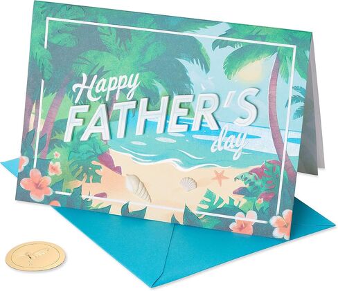 Papyrus Fathers Day Card (Wishing You Paradise) in Saudi Arabia