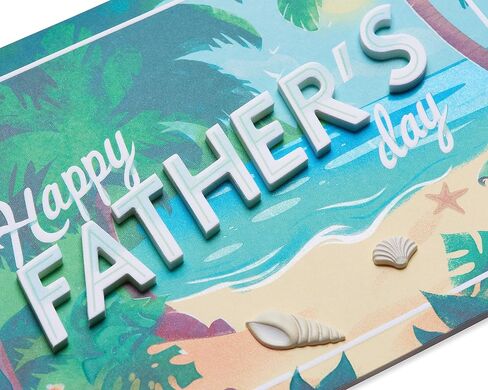 Papyrus Fathers Day Card (Wishing You Paradise) in Saudi Arabia