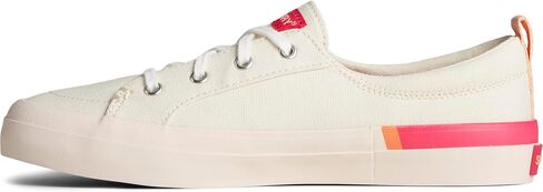 حذاء رياضي نسائي من Sperry Crest Vibe موسمي، شريط وردي، 10 in Saudi Arabia