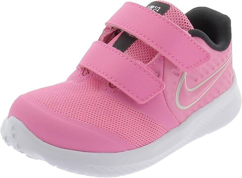 حذاء رياضي Nike Kids Star Runner 2 (TDV) (وردي متوهج/أسود فوتون غبار، 6) in Saudi Arabia