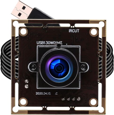 ELP 1.3 ميجابيكسل وحدة كاميرا USB منخفضة الإضاءة مع عدسة 3.6 مم Mini 960p UVC USB2.0 Lightburn كاميرا فيديو مدمجة لوحة كاميرا ويب صناعية للكمبيوتر، الكمبيوتر المحمول، Raspberry Pi، Jetson Nano in Saudi Arabia