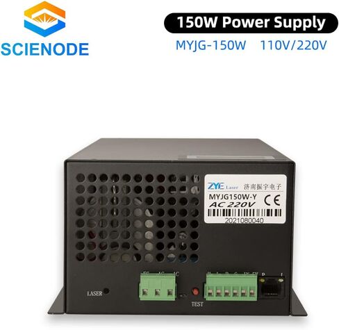 SCIENODE CO2 Laser Power Supply - 60W 110V Power Supply for Laser Tube Laser Engraver Cutter Engraving Cutting Machine, MYJG-60W in Saudi Arabia