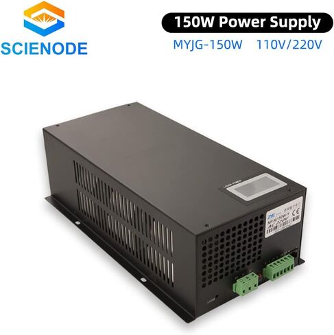 SCIENODE CO2 Laser Power Supply - 60W 110V Power Supply for Laser Tube Laser Engraver Cutter Engraving Cutting Machine, MYJG-60W in Saudi Arabia