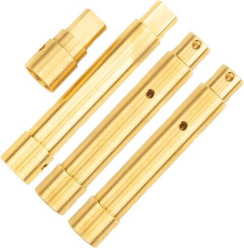 ShareGoo Brass Front Rear Axle Tube Compatible with Axial SCX10 Pro 1/10 RC Crawler Car,Replace of AXI232081 AXI232082 in Saudi Arabia
