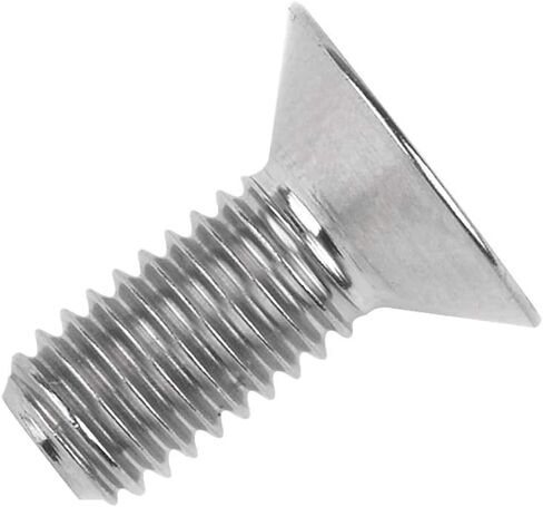 Titanium Ti M5x10 12 15 20 25mm Countersunk Flat Head Hex Socket Cap Screw Bolt Pack of 4 (M5x12mm, Normal Titanium) in Saudi Arabia