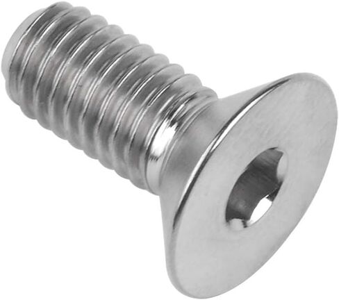 Titanium Ti M5x10 12 15 20 25mm Countersunk Flat Head Hex Socket Cap Screw Bolt Pack of 4 (M5x12mm, Normal Titanium) in Saudi Arabia