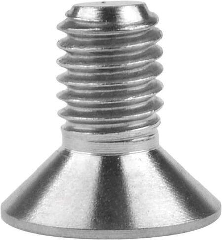 التيتانيوم Ti M5x10 12 15 20 25 مم غاطسة رأس مسطح مقبس سداسي غطاء برغي مجموعة من 4 (M5x12mm، تيتانيوم عادي) in Saudi Arabia